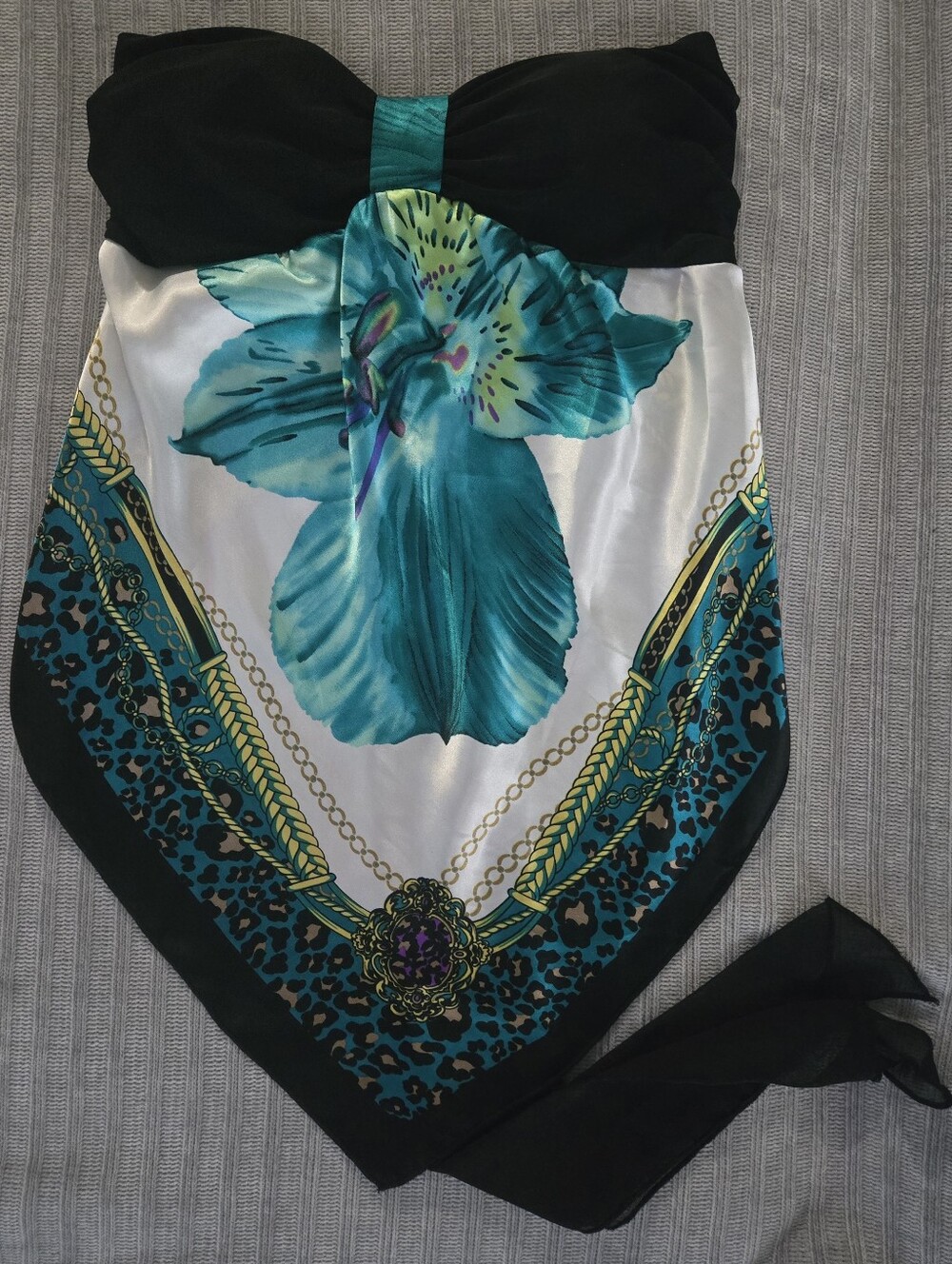 Halter Handkerchief Top